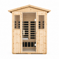 4 - Person Outdoor sauna -Four person Far-infrared Old fir outdoor sauna room