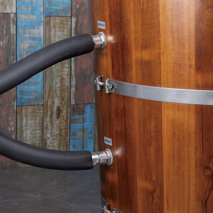 Woodbridge 54" Indoor Cold Plunge Tub W/ 1.3 HP White Chiller – Rapid Cooling & Heating, Ozone Sanitation, Filter Circulation System, Wifi-Enabled & Remote Control via APP, Insulated Tub Cover