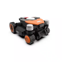 Robot Lawn Mower Built for Complex Terrain, RTK GPS Navigation, 4WD Traction, Cut to Edge Technology