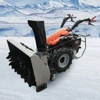 Electric Hand-Pushed Full-Gear Snow Blower Winter Urban Road Snow Removal Machine 220V New Condition