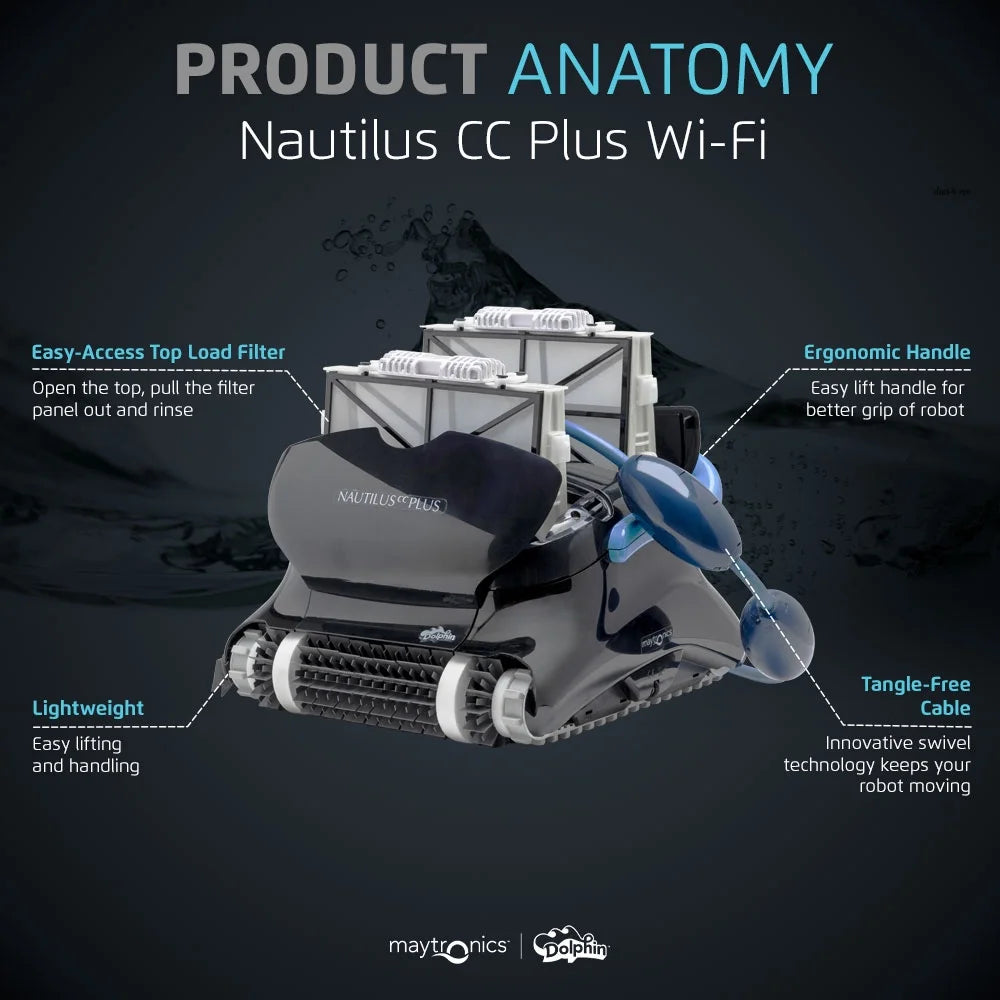 Nautilus CC plus Robotic Pool Cleaner with Wi-Fi